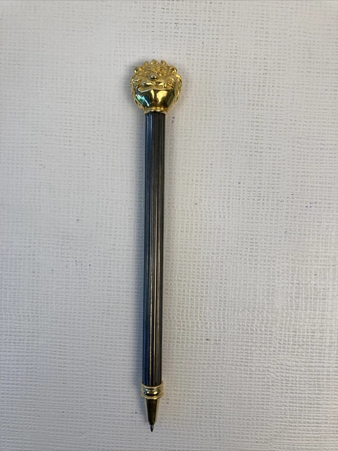 1992 Warner Bros. Tasmanian Devil Gold & Silver Tone Ballpoint Pen (RARE)
