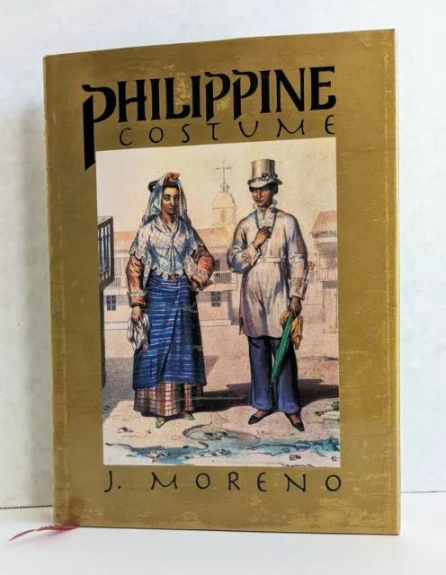 PHILIPPINE COSTUME by FAMOUS FILIPINO FASHION DESIGNER PITOY MORENO *INSCRIBED*