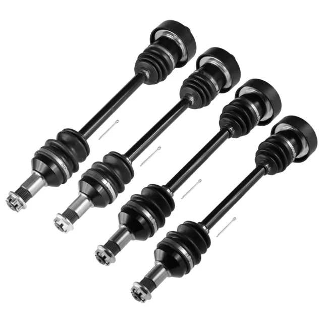 Front Rear Left Right Complete CV Joint Axles for Arctic Cat 700 4X4 2007-2014
