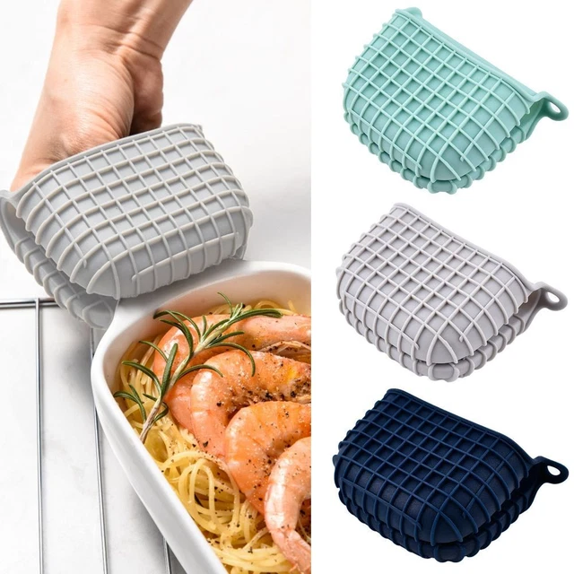 Guantes de aislamiento con clip de mano para bandeja resistente al calor