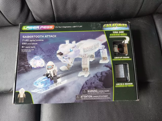 Laser pegs sabertooth top attack