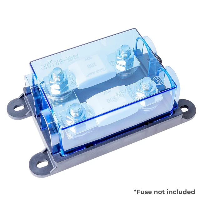 Porte-fusible Automobile HUAREW - Lot De 2, Pour Méga Fusible, Matériau Acrylique