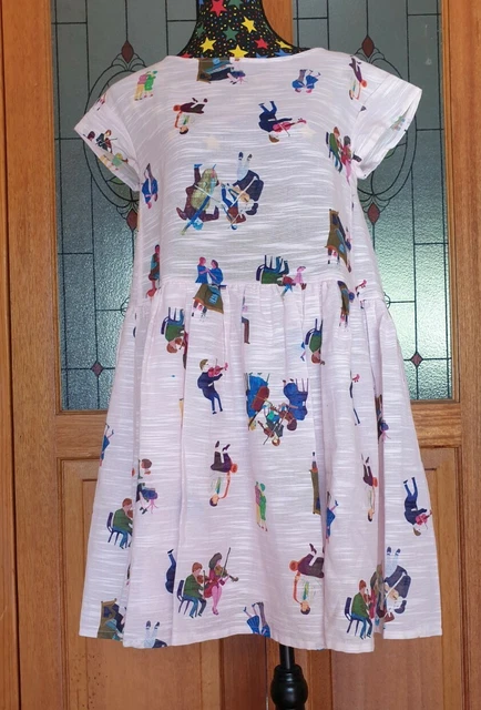 BEAUTIFUL GORMAN MONIKA Forsberg Pink music Dress Size New naver