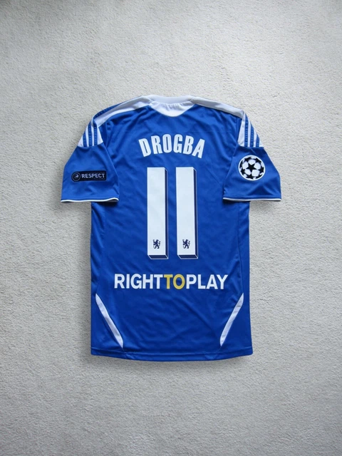 11 12 CHELSEA DROGBA Soccer Jersey Football Shirt Champion League