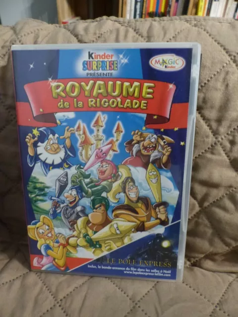 DVD LE ROYAUME DE LA RIGOLADE (dessin animé jeunesse kinder)