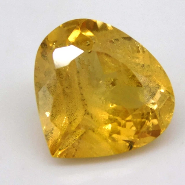 Zaffiro Giallo Ceylon 9ct Certificato - Pietra Preziosa Per Gioielli | Porta Fortuna E Prosperità - Foto 2