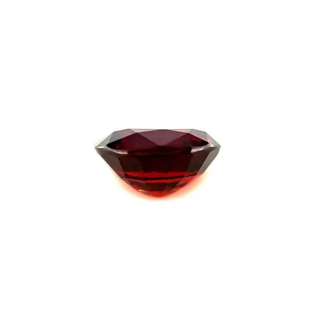 Granato rosso spessartite arancione profondo 2,36 carati taglio ovale 8,2 x 6,8 mm pietra preziosa sciolta VVS 3