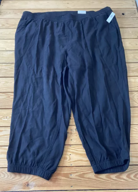 old navy NWT $34.99 women’s pull on jogger pants Size 4X black A12