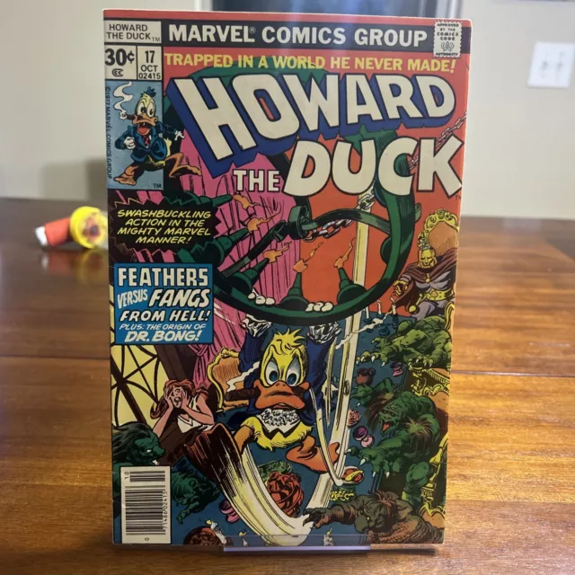 HOWARD The DUCK #17 / Marvel Comics, 1977 / Newsstand Edition MINT