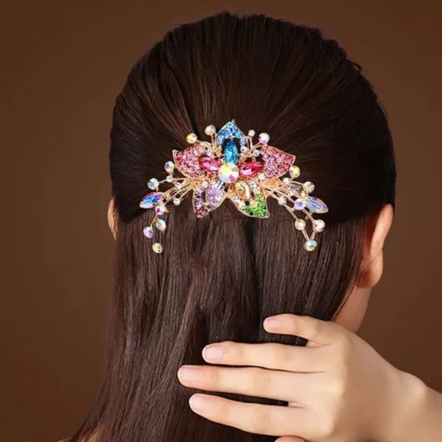 LADIES HAIR COMBS Fashion Accessories Diamante Slides Clips Head