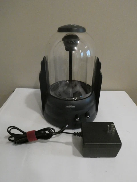 Lightning Fury By Realistic Radio Shack Tesla Plasma Globe Dome Ball Vintage.