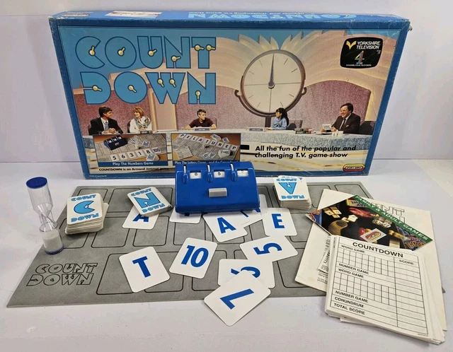 VINTAGE COUNTDOWN BOARD Game by Spear's Games (1993) £12.00 - PicClick UK