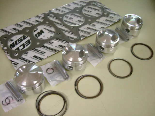 1135ccm WISECO-Kolbensatz 74mm/10.25:1 GPZ1100B1/B2 `82-`83 Big Bore Piston Kit