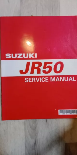 Suzuki JR50V 1999 JR50 V JR 50 revue technique manuel atelier moto