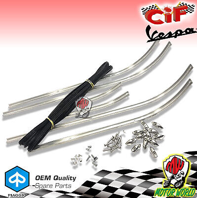 Cif 6145 STRISCE PEDANA COMPLETA DI PUNTALINI CIF PIAGGIO VESPA PK 50 1982 82 