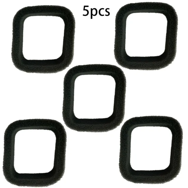5Pcs/Filter Sponge Black Air Filter For Various 50mm*43mm High Quality Durable.