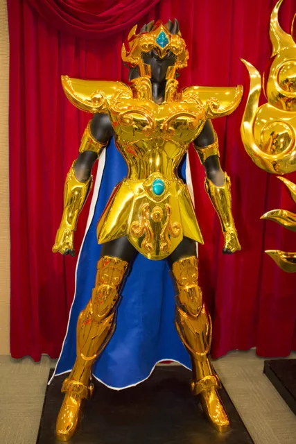 ARMATURA D'ORO LEO COMPLETO! SCALA 1:1 INDOSSABILE COSPLAY ( costume Saint Seya)