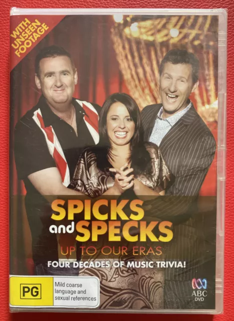 Spicks And Specks - Up To Our Eras DVD SEALED Brand New MINT 2008