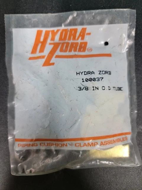 5 Hydra-Zorb   3/8" OD Clamp 100037