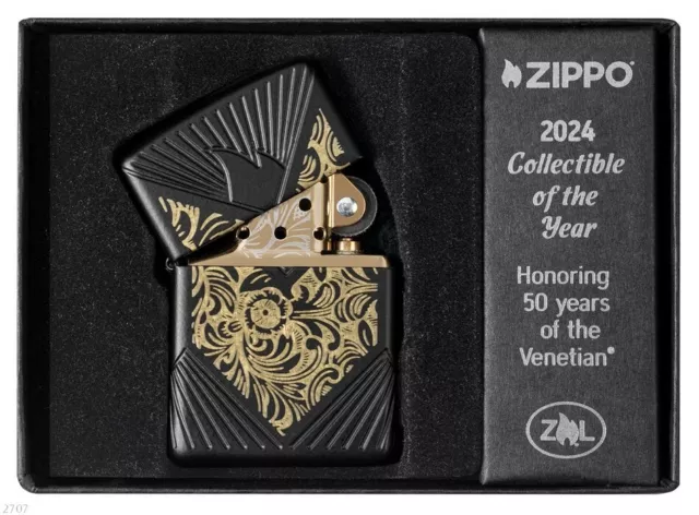 ZIPPO ★ 50 YEARS OF VENETIAN (Armor - 2024 collectible of the year - 1 of 5000)