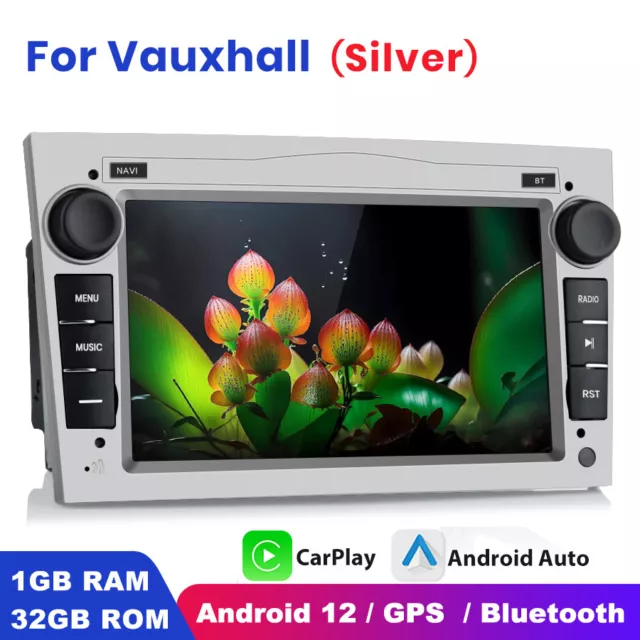 Android 12 Car Stereo Radio GPS SAT NAV CarPlay for Vauxhall Corsa Antara Meriva