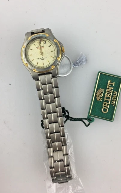 Pulsera Reloj Orient Titanium Precio Oro Reloj Orient Dorado