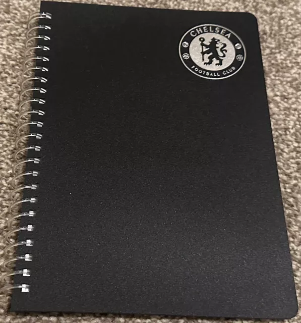 40x Chelsea FC Official A5 Silver Crest Notebooks - Job Lot Wholesale