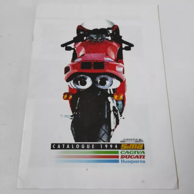 Cagiva Ducati Husqvarna Gamme 1994 Prospectus Catalogue Brochure Moto