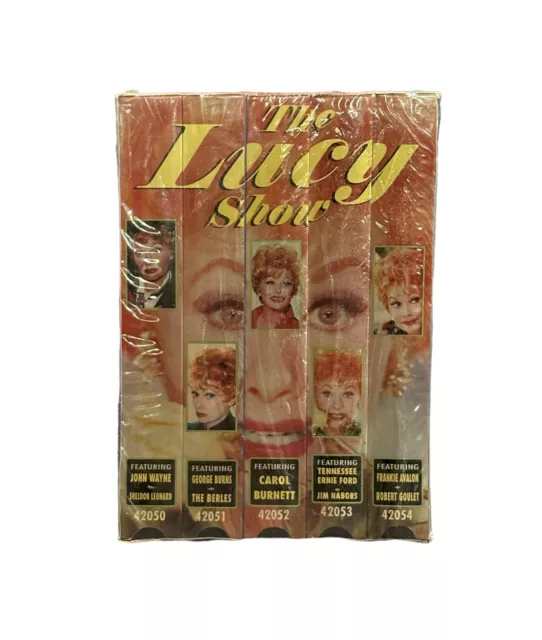 The Lucy Show TV Classics 5 Pk VHS Tape Box Set John Wayne George Burns Unopened