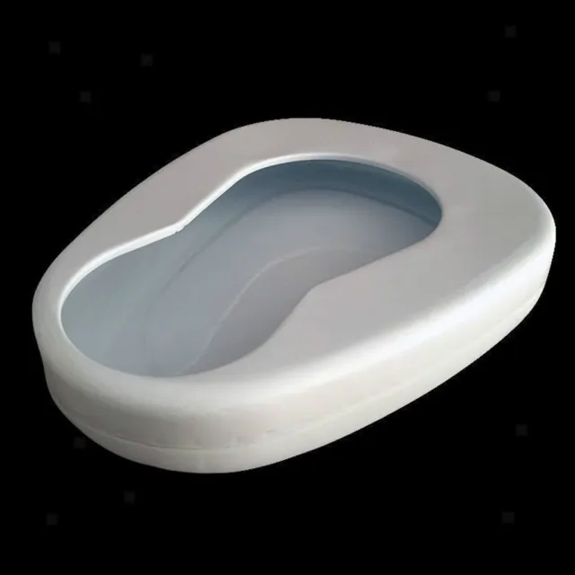 Portable Bedpan Seat Urinal Incontinence Aids Bed Pan for Bedridden Home
