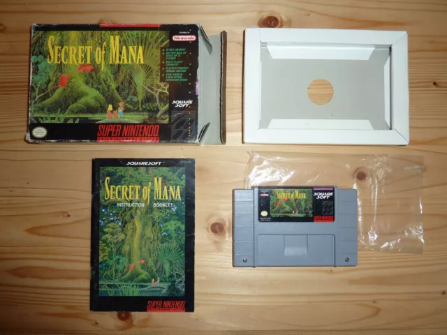 Super Nintendo Secret of Mana SNES