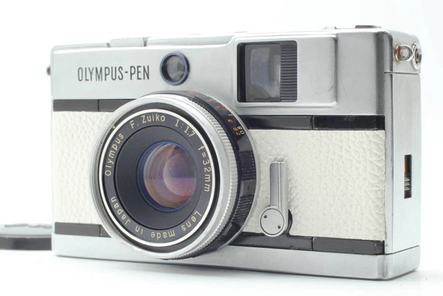 【動作確認・清掃済み】OLYMPUS PEN EED 32mm f1.7 レンズ改造で遊ぶ: F.Zuiko 32mm f1.7 OLYMPUS-PEN EED 小さい