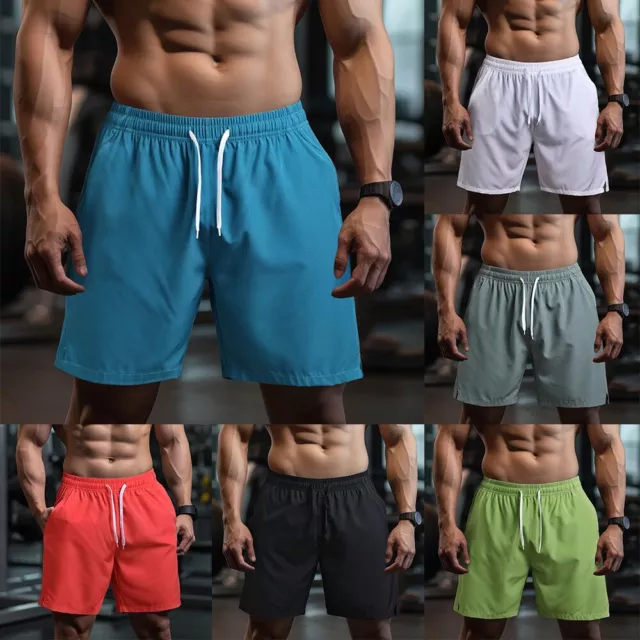 Pantalones Cortos Para Correr Para Hombre Pantalones Cortos Deportivos <