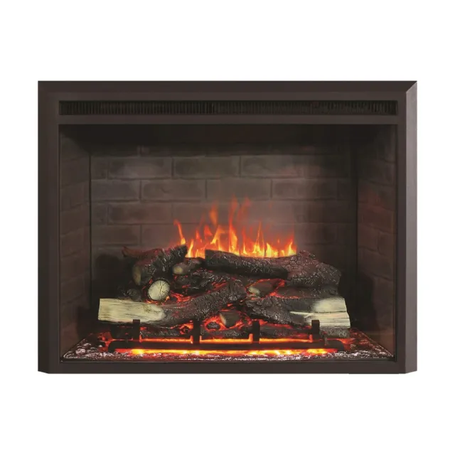 RICHFLAME Gavin 30 Inches Electric Fireplace Insert with Log Speaker, Designe...