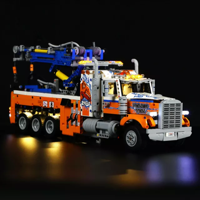 LED Licht Set Für LEGOs Heavy-duty Tow Truck Technic 42128 (Beleuchtungs kit)