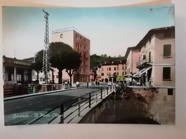 Gavardo - Il Ponte Chiese - Cartolina D'epoca 1960