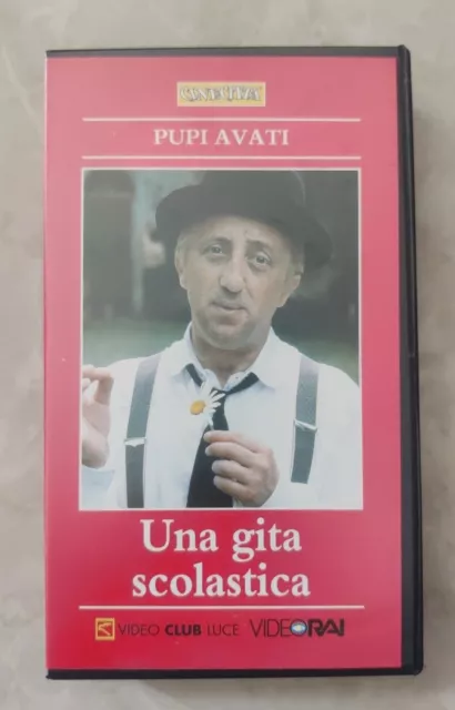 UNA GITA SCOLASTICA (1983) Pupi Avati - VHS Cinecittà N° 8 VideoRai - COME NUOVA