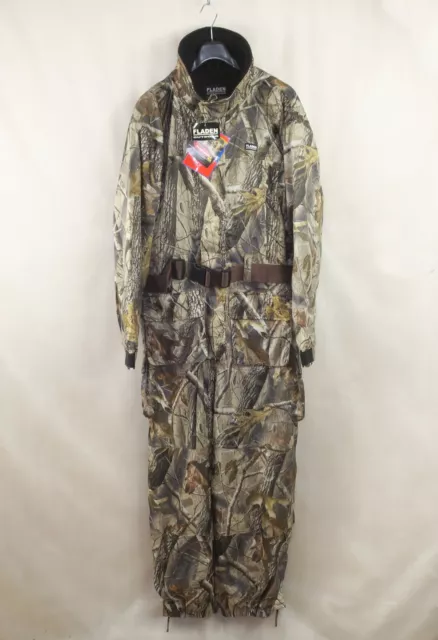 FLADEN TH5 MENS WATERPROOF CAMOUFLAGE FISHING HUNTING SUIT ONE PIECE size L