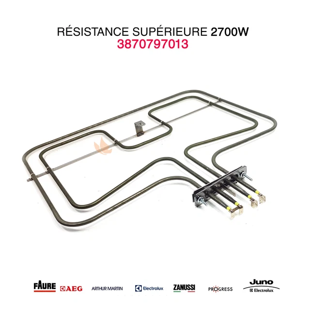 Résistance supérieure 1500W + 1300W Four, cuisinière SIEMENS HB33A4580
