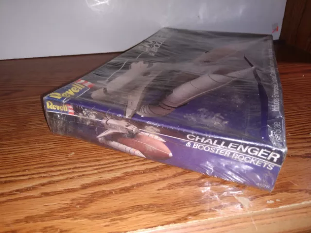 ‘82 Revell Challenger Shuttle & Booster Rockets Space Ship Model Kit  Sealed 3