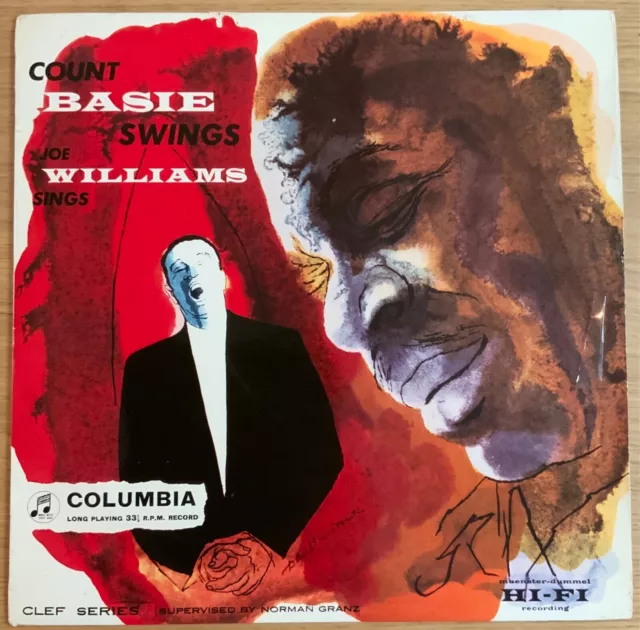 Count Basie Swings Joe Williams Sings UK Lp Columbia Clef Mono Jazz 1956 NM