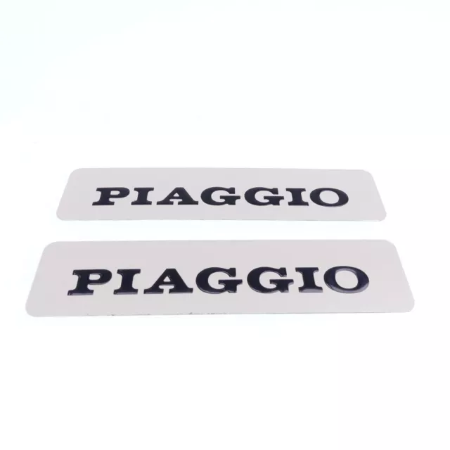 Tank Alu Typenschild Schriftzug Logo Emblem für Piaggio Vespa Ciao Bravo Si