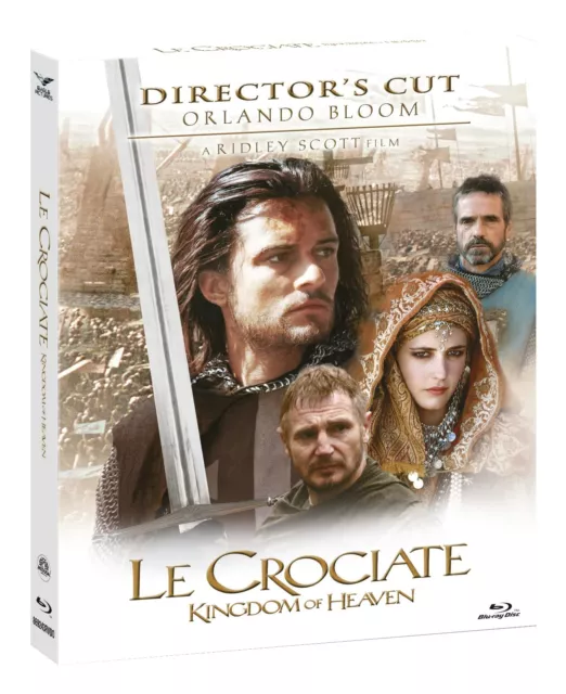 Le Crociate - Kingdom Of Heaven (Blu-ray) Orlando Bloom Eva Green Liam Neeson