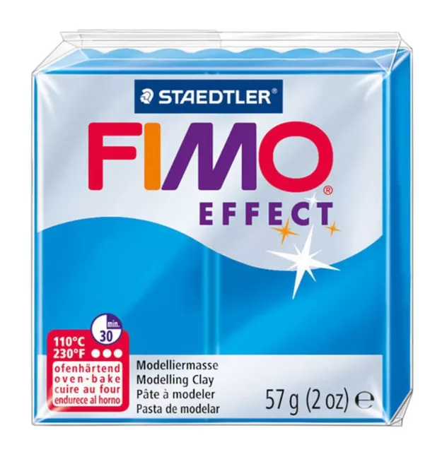 FIMO Effect Polymer Oven Modelling Clay 57g - All 37 Colours - Buy 5 Get 2 Free 3