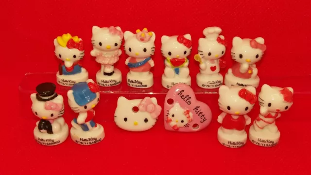 Séries complète fèves hello kitty (avec 2 hors série HS) chat