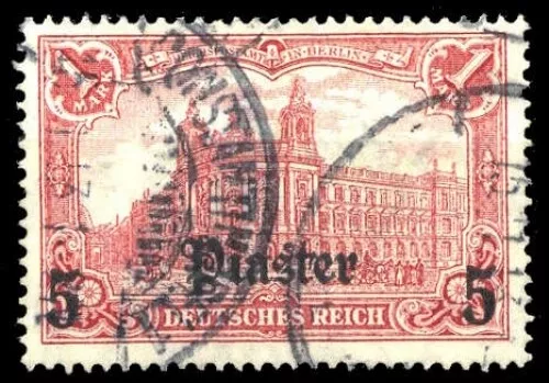 1905, Deutsche Auslandspost Türkei, 44, gest. - 1775675