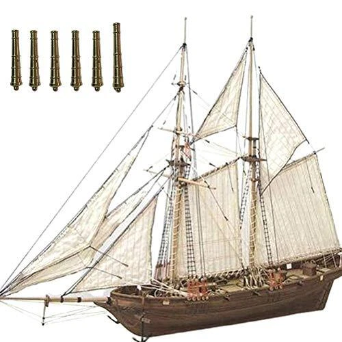 Corde Beige Pour Maquette De Bateau – 5 Diamètres (0,35 à 0,8 Mm) – 50 Mètres Chacun