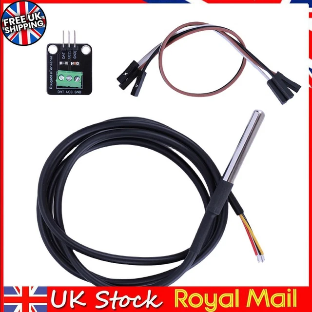 DS18B20 TEMPERATURE SENSOR Temperature Sensor Modules Temperature ...