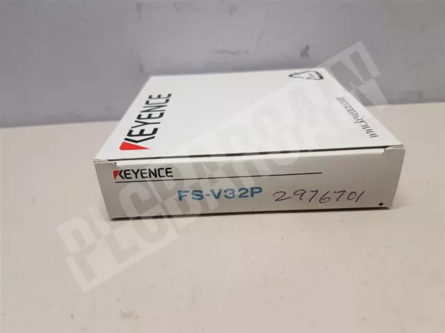 New Keyence FS-V32P PHOTOELECTRIC AMPLIFIER FIBER OPTIC FSV32P NIB