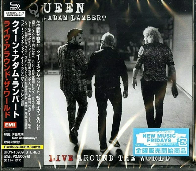 QUEEN & ADAM LAMBERTLIVE AROUND THE WORLDJAPAN SHMCD +Tracking
